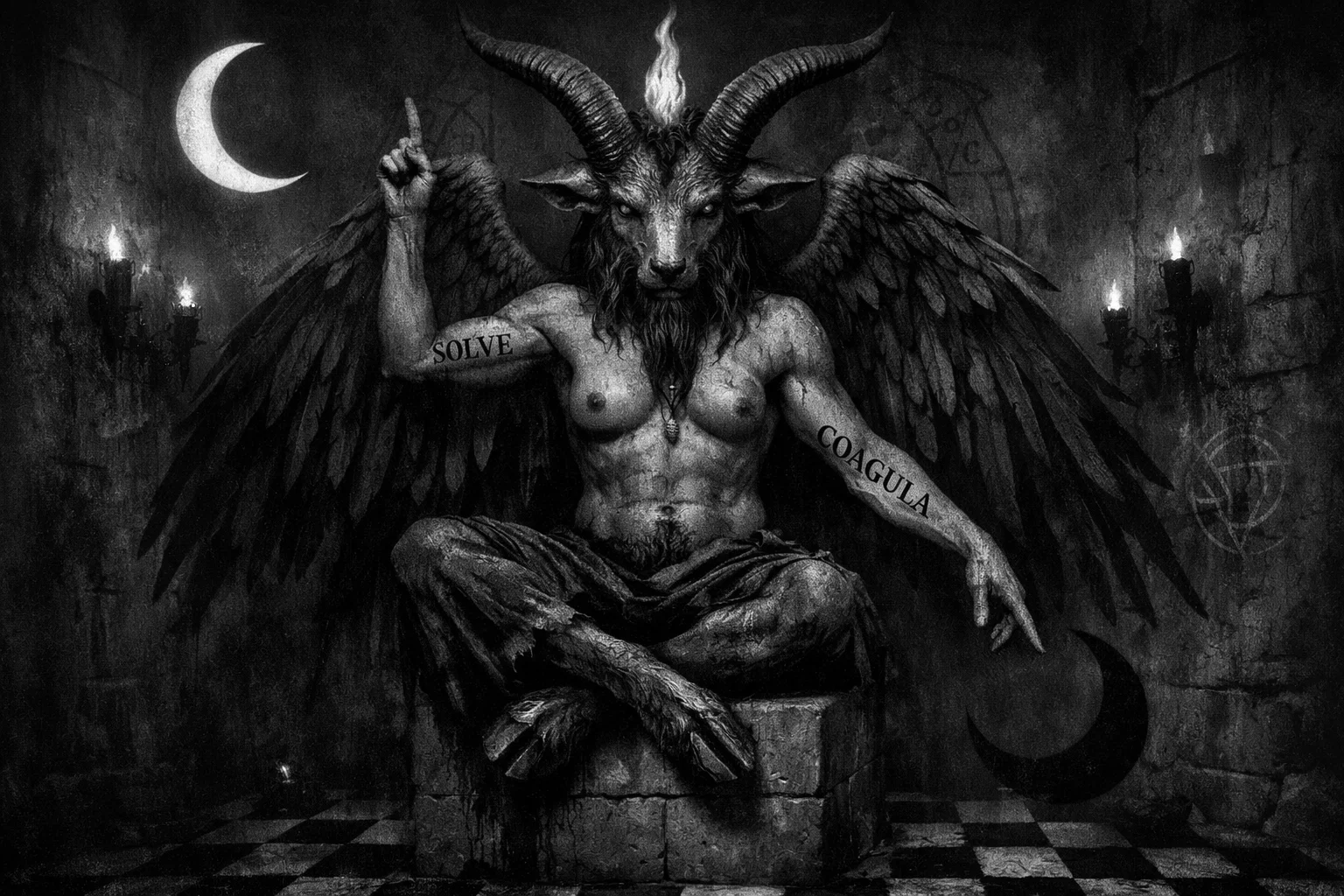 Baphomet (Templar/Occult goat-headed demon)